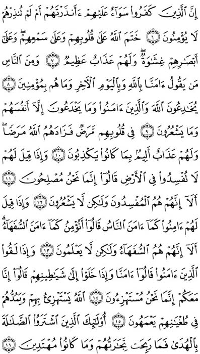 صفحة المصحف 3