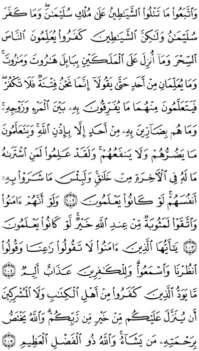 صفحة المصحف 16