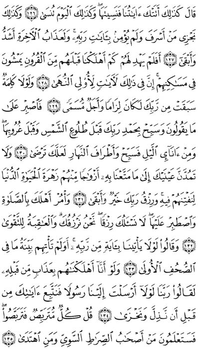 صفحة المصحف 321
