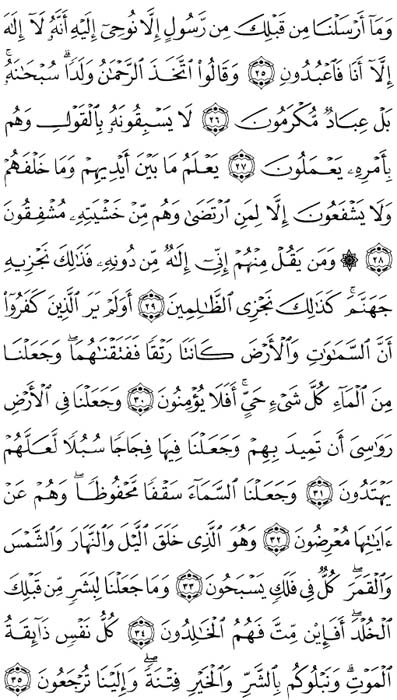 صفحة المصحف 324
