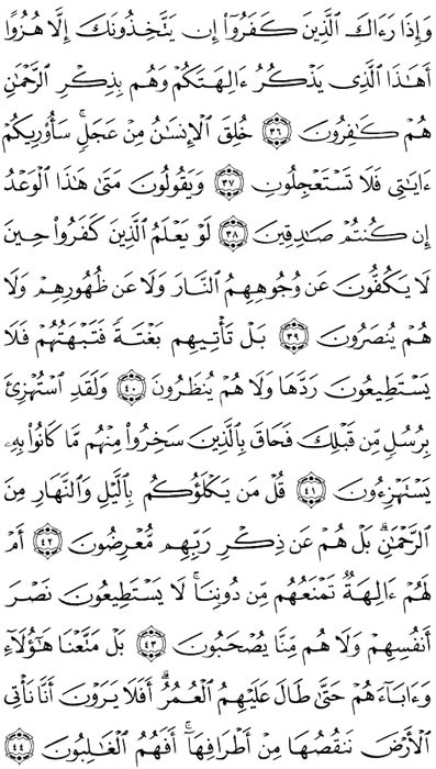 صفحة المصحف 325