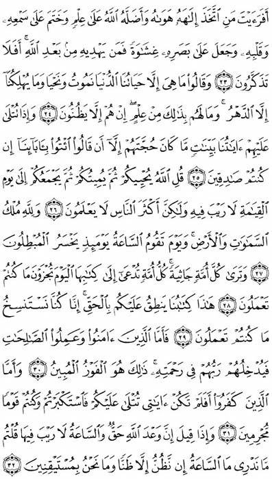 صفحة المصحف 501
